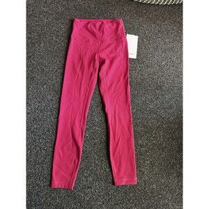 Lululemon Align High Rise Leggings Size 4 Pink Yoga Athletic Pants